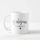 Recherche de bridesmaid mugs Calligraphie