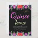 Search for black quince invitations Sweet 15