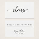 Search for reception drink tickets weddings Free beverage ticket