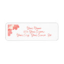 Search for pretty in pink return address labels Garden
