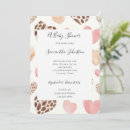 Search for pink leopard baby shower invitations Brown