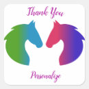 Recherche de joli cheval autocollants Merci