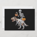 Search for dinosaur skeleton invitations Scary