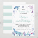 Search for jellyfish birthday invitations Dolphin