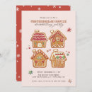 Search for gingerbread house invitations Decorating party
