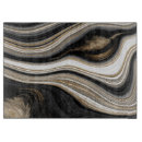 Recherche de marbre noir et blanc planches à découper Abstrait