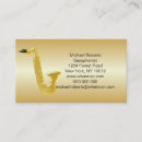 Recherche de saxophones cartes visite Saxophoniste