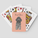 Recherche de caniche jeux de cartes Chiot