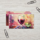 Search for sommelier business cards Burgundy