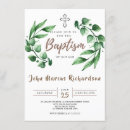 Recherche de 11x16 baptême invitations Croix