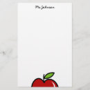 Search for apple stationery paper Teaching