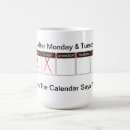 Recherche de jours de la semaine tasses Week end