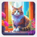 Search for cat sitting stickers Flowers
