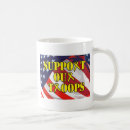 Search for support our troops mugs Military