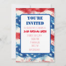 Recherche de quart invitations Patriotique
