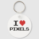 Search for pixel heart keychains Gamer