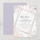 Recherche de purple gold baby shower invitations Aquarelle