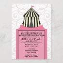 Search for circus ticket invitations Pink