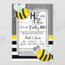 Search for black white gender reveal invitations Modern