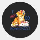 Search for coffee cat stickers Funny