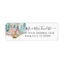 Search for deer baby shower return address labels Pine trees