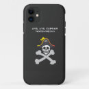 Search for pirate captain iphone cases Skull and crossbones