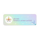 Search for unicorns return address labels Pink