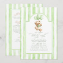 Recherche de rayures vertes invitations Mother to be