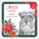 Search for mini schnauzer stickers Merry christmas