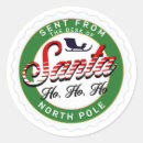 Recherche de timbre rouge autocollants Pôle nord