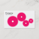Search for clockwork standard business cards Cogs