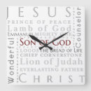 Recherche de jesus horloges Scripture