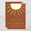 Search for sunshine party invitations Rainbow