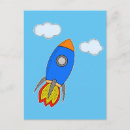 Search for cartoon rocket postcards Kids