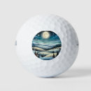 Search for snow golf balls Landscape