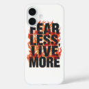 Search for fear iphone cases Inspirational