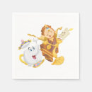 Search for teapot napkins Beauty and the beast