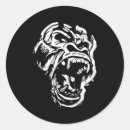 Search for gorilla stickers Great ape