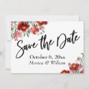 Recherche de burgundy save the dates Floral