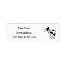 Search for cartoon dog return address labels Character