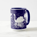 Search for white swan mugs Blue