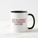 Search for atheists mugs Atheist humour