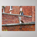 Recherche de rouge brique posters Mur en brique
