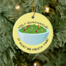 Search for guacamole ornaments Cinco de mayo