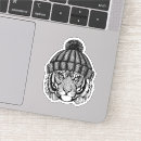 Search for funny knitting stickers Cat