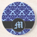 Search for monogram damask coasters Vintage