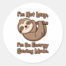 Search for energy saving stickers Sloth