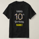 Search for 10th birthday tshirts 10 years old