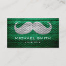 Recherche de moustache drôle cartes visite Vintage