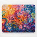 Recherche de spirale colorée tapis souris Abstrait